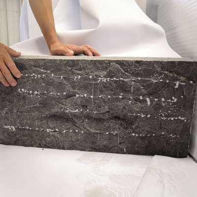 Nero Margiua Marble Wall Stone Veneer  Natural Split Surface